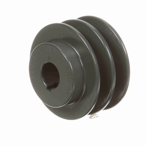 2 Groove Cast Iron Fhp - Finished Bore Sheave, 2AK28X3/4